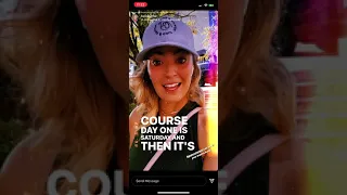 Thu Solheim Cup Amanda Balionis IG Story