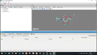 PyRx Virtual Screening Tool  for Drug Discovery