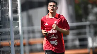 Felipe Chávez se sumó a La Bicolor Sub-20