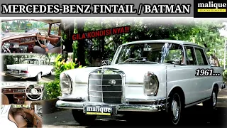 RESRTORASI GILA! MERCEDES-BENZ W111 220S 1961 | MERCY FINTAIL BATMAN 220S | GILA KONDISINYA !!!