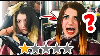 Going to the WORST REVIEWED HAIR SALON in my city, Ecuador! 🤢🤮