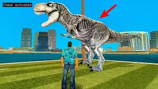 TRex in GTA Vice City (Hidden Place, Easter Eggs, Myths, Cheats, Secrets & Facts)