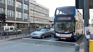 Stagecoach Bus Manchester 10629 On Loan To Sheffield On 88 From Bends Green To Ecclesfield