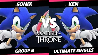 WTT 2023 - Sonix (Sonic) Vs. KEN (Sonic) Smash Ultimate - SSBU