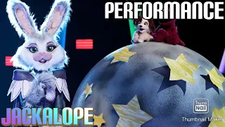 Jackalope Performs "Whenever, Wherever" By Shakira | Masked Singer | S9 E5