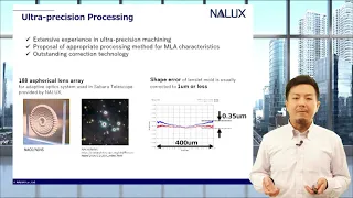 Micro Lens Array as Optical Diffuser      NALUX CO.,LTD.