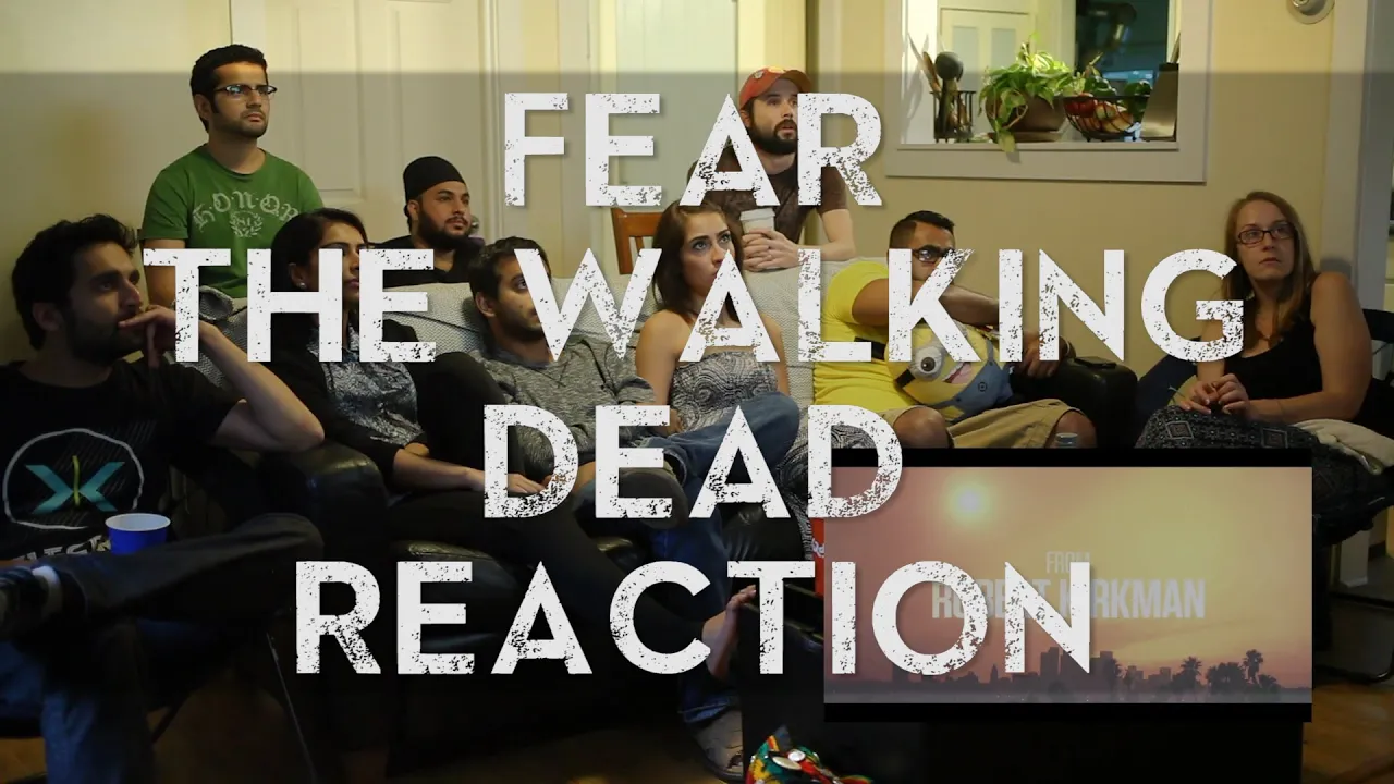 FEAR The Walking Dead - Comic-Con Trailer - Group Reaction