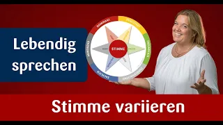 Stimmtraining - Lebendig sprechen - Stimme variieren