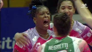 Myriam Sylla spectacular debut with Vero Volley Milano