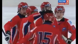 Хоккей с мячом ЧМ 2015, финал Швеция Россия 3 5