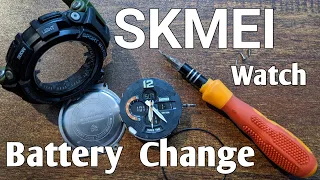 SKMEI Watch Battery Replacement 🔥 How to Change Battery 🔋