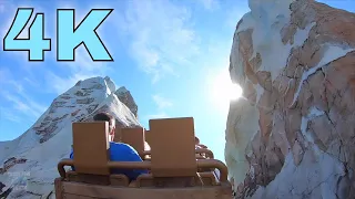 4K - Disney Expedition Everest Roller Coaster (Full Ride POV) Animal Kingdom