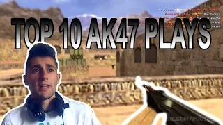 TOP 10 AK47 PLAYS - | REAKCIJA |