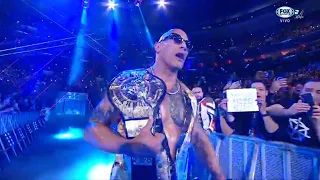 The Rock interrumpe a Cody Rhodes - WWE RAW 8 de Abril 2024 Español