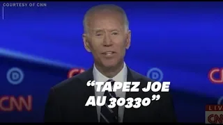 Joe Biden a désorienté tout le monde avec cette gaffe lors du débat démocrate