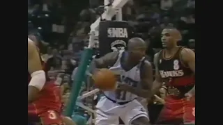 NBA Duels: Glen Rice 34 Points Vs. Steve Smith 35 Pts, 1998 Playoffs Game 1.