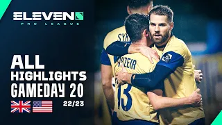 ALL HIGHLIGHTS ⚽👀 Jupiler Pro League GAMEDAY 20