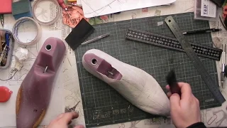 Монки (серия 2). Получаем УРК колодки. Sewing shoes