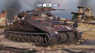 Об 279 vs T95 FV4201 Chieftain   Танкомахач №107   от ARBUZNY, Necro Kugel и The