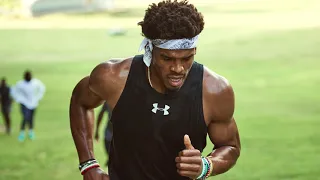 Cam Newton UA Training