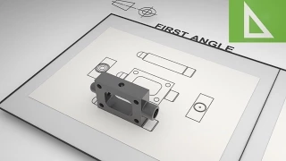 Third Angle Projection Vs First Angle Projection 3D animation Part 2