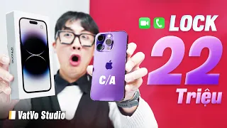 iPhone 14 Pro Lock chỉ 22 triệu, lắp SIM nghe gọi bình thường: Ngon thật hay dở? | Vật Vờ Studio