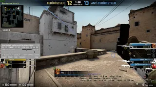 Dust 2 Deagle + Awp 1v3 Ace Clutch