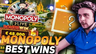 New Mega win 40.000€ on Monopoly live - Top 5 Big wins in casino slot