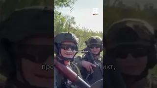 "Кадыровцы" устроили перестрелку с российскими солдатами #shorts