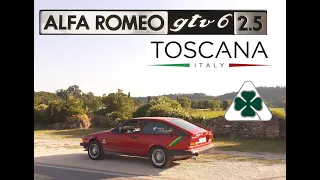 🍀Alfa Romeo GTV6🍀 Enjoy Tuscany Backroads with the Busso Soundtrack