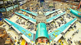 Incredible and Modern Boeing Aircraft Manufacturing and Assembly Process - Amazing Technology