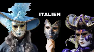 Wir Basteln Masken- Italien