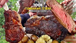 700K USDA TOMAHAWK STEAK MEDIUM RARE (HD)