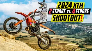 New 2024 KTM Enduro Bikes Tested!