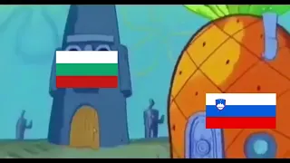 Sundjer Bob, Bugarska vs Slovenija!