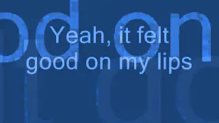 Tim McGraw - Felt Good on My Lips (Lyric Video)