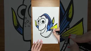 Coloring Dory | Finding Dory | Coloring Pages