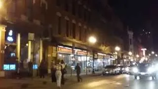 Crazy Bar Fight in front of Crocodile Bar: Wicker Park Chicago, Illinois Raw Street View vol 1