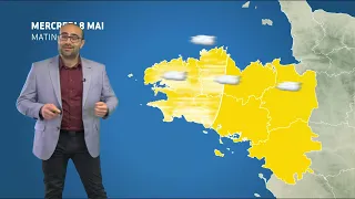 Bulletin météo pour le mercredi 8 mai 2024