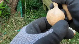 Carving a Little Wooden Cherry Spoon