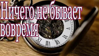 Стихи. Ничего не бывает вовремя. ⌛⏰ Тоня Кузьмич.