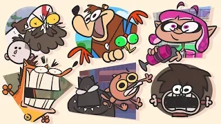 CARTOONS BY CAS COMPILATION (Banjo Kazooie, Pokémon, God of War, Crash Bandicoot Animations)