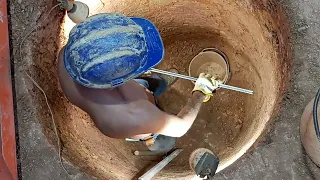 como cavar poço cisterna+ uma surpresa (parte 2)
