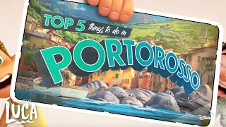 Top 5 Things to do in Portorosso | LUCA | Disney Channel UK