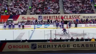 Winnipeg Jets vs Edmonton Oilers Alumni Game Mark Messier Penalty Shot