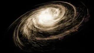 Golden Galaxy Spiral Whitenoise | Ambient Sounds | 10 Hours