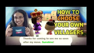 Animal Crossing Amiibo How To's: Patron Perk cards/choose your own villagers