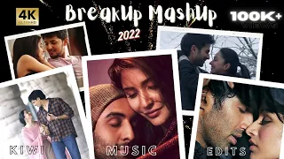 Best of BreakUp MashUp 2023 | KiWi Graphy (KiWi Music Edits) | 4K Song | Love Song |