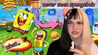Watching SpongeBob for the FIRST TIME! (Band Geeks and Panty Raid)