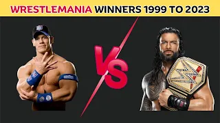 Guess the Winners Of WWE Wrestlemania | 1999 to 2023 | True Fan Quiz